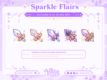 Ethereal Sword Sub Badges