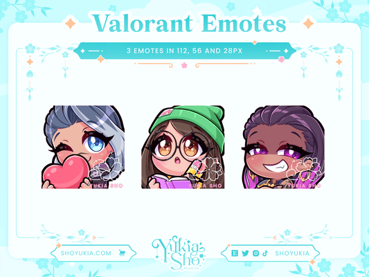 Valorant Emotes - Yukia Sho Studios