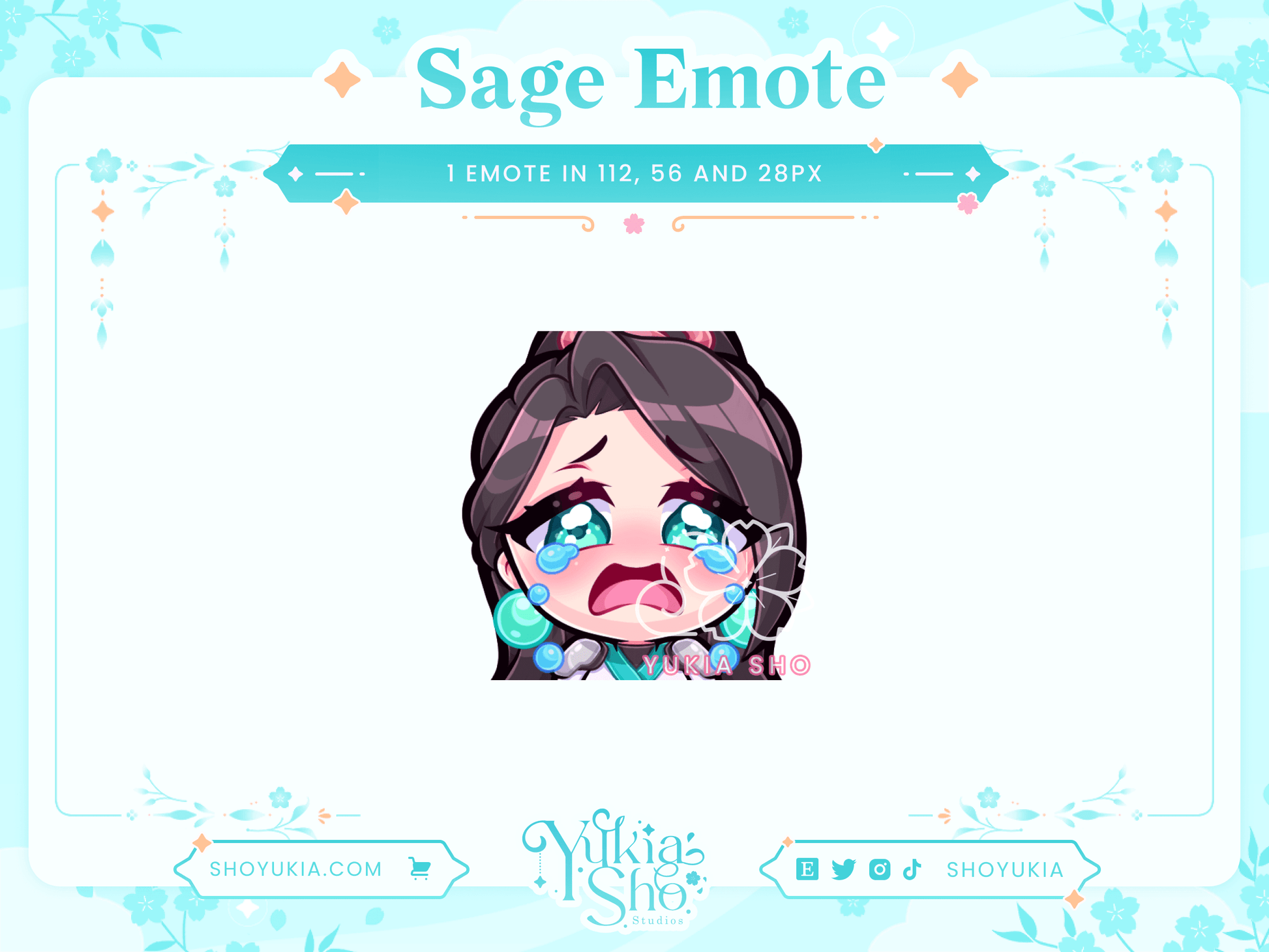 Valorant Sage Cry Emote - Yukia Sho Studios Ltd.