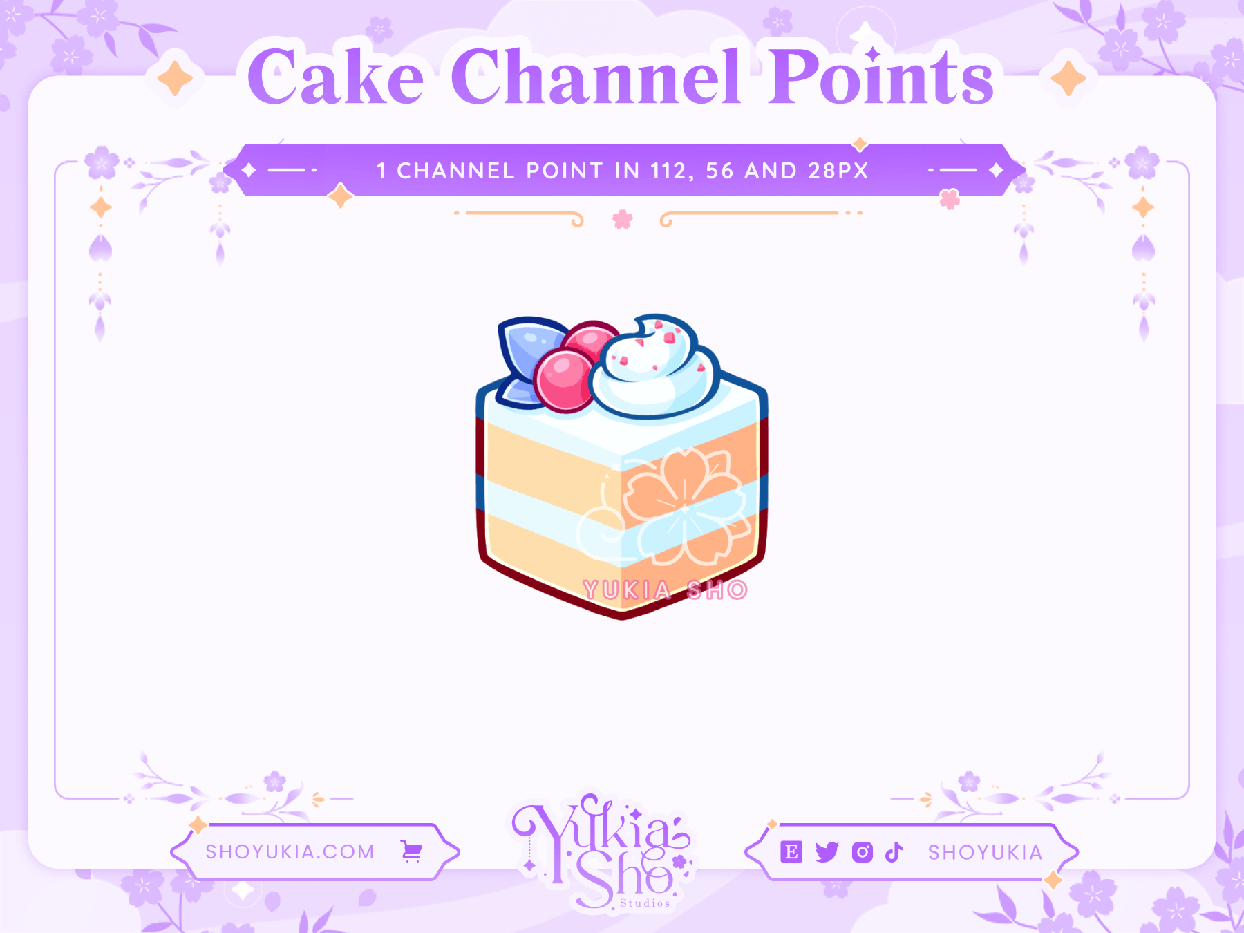 Winter Cake Channel Points - Yukia Sho Studios Ltd.