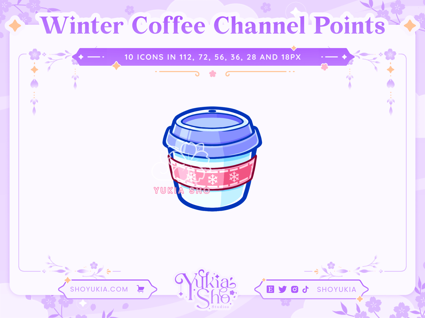 Winter Coffee Channel Points - Yukia Sho Studios Ltd.