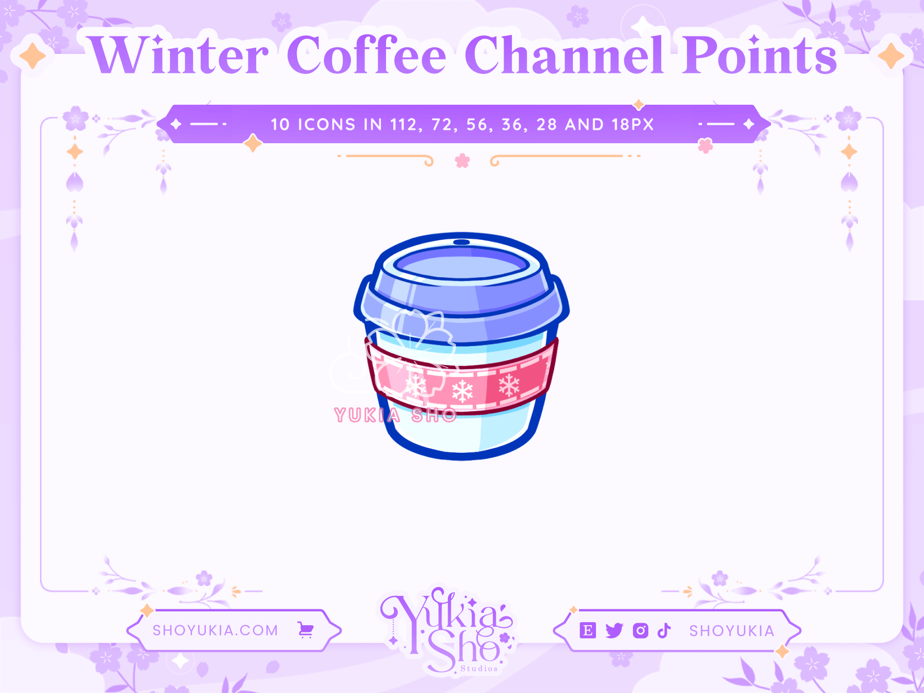 Winter Coffee Channel Points - Yukia Sho Studios Ltd.