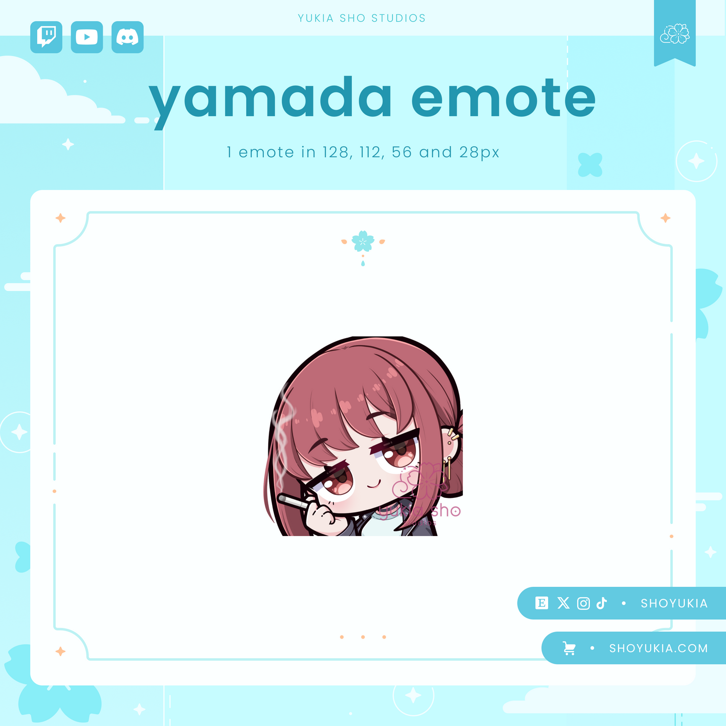 Yamada Smoking Emote